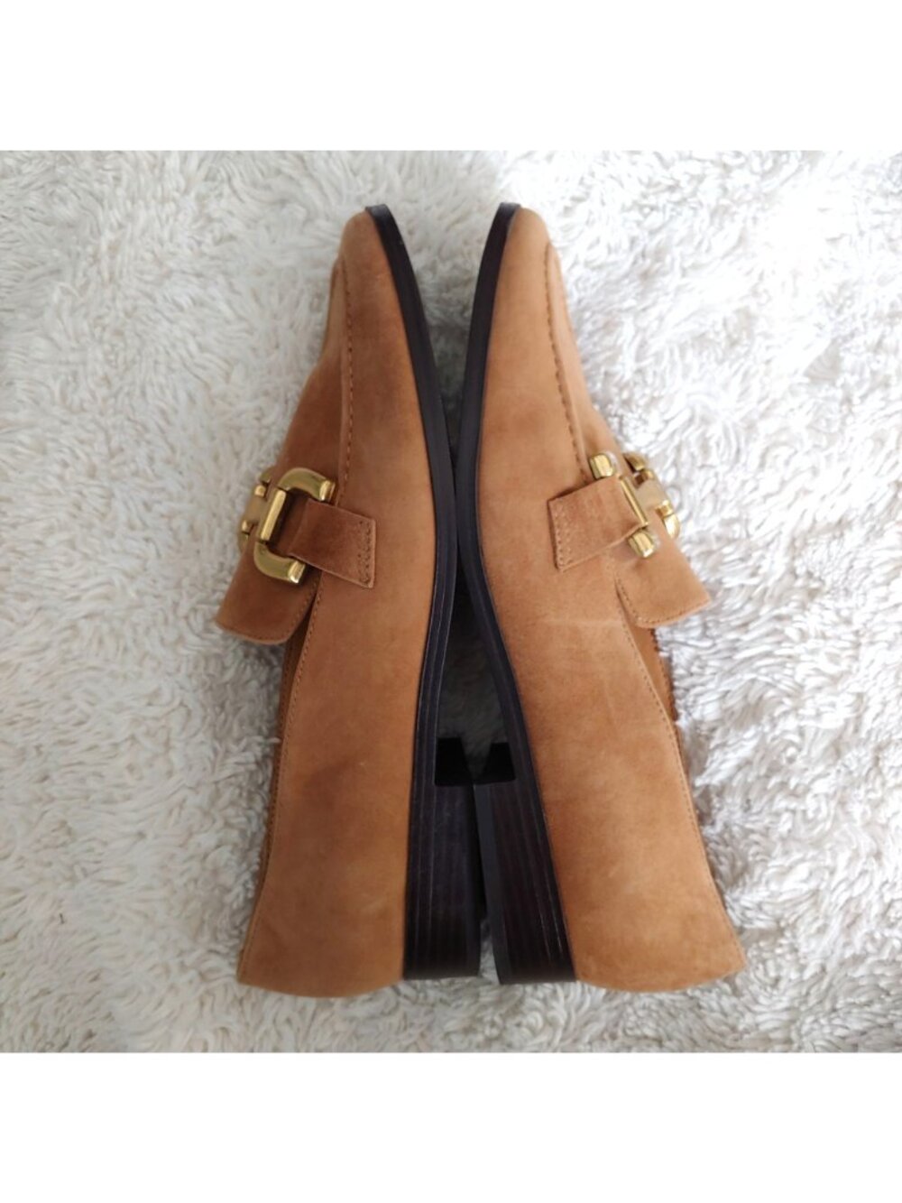 Nine West Lilma Loafer Horsebit Preppy Old Money Staple Suede Office Shoe 11 - Picture 8 of 14